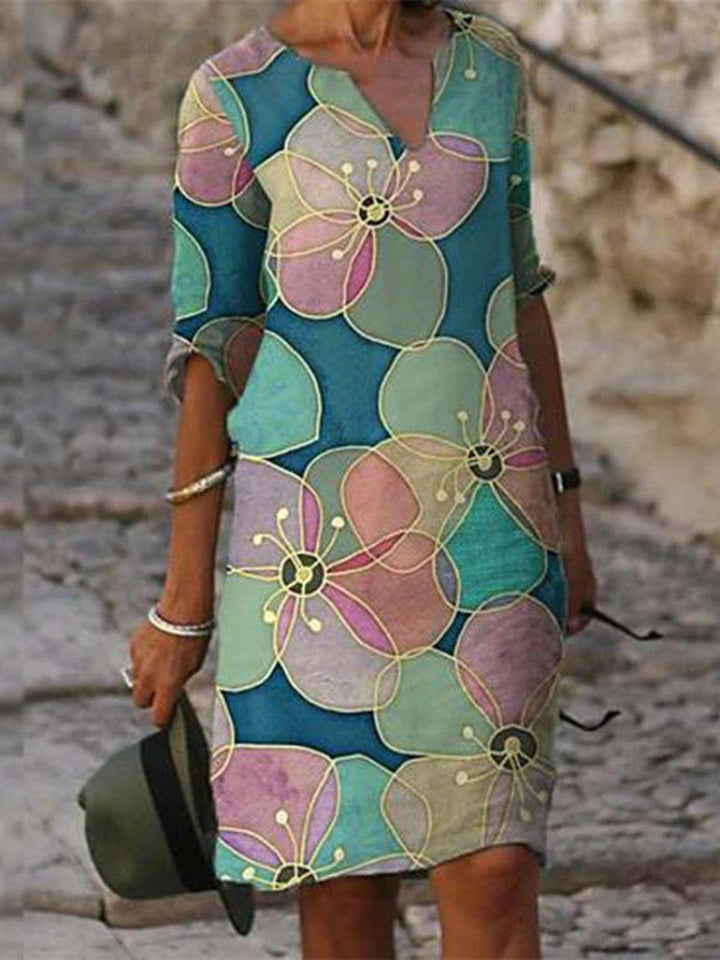 Karen™ | Floral Print Dress