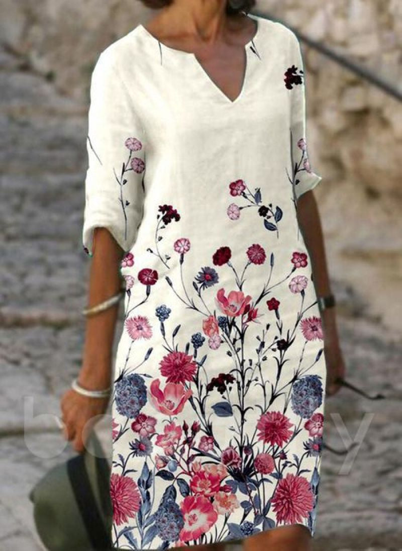Karen™ | Floral Print Dress