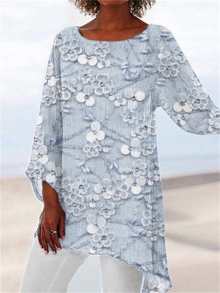 Ariana™ | Chic Floral Print Top