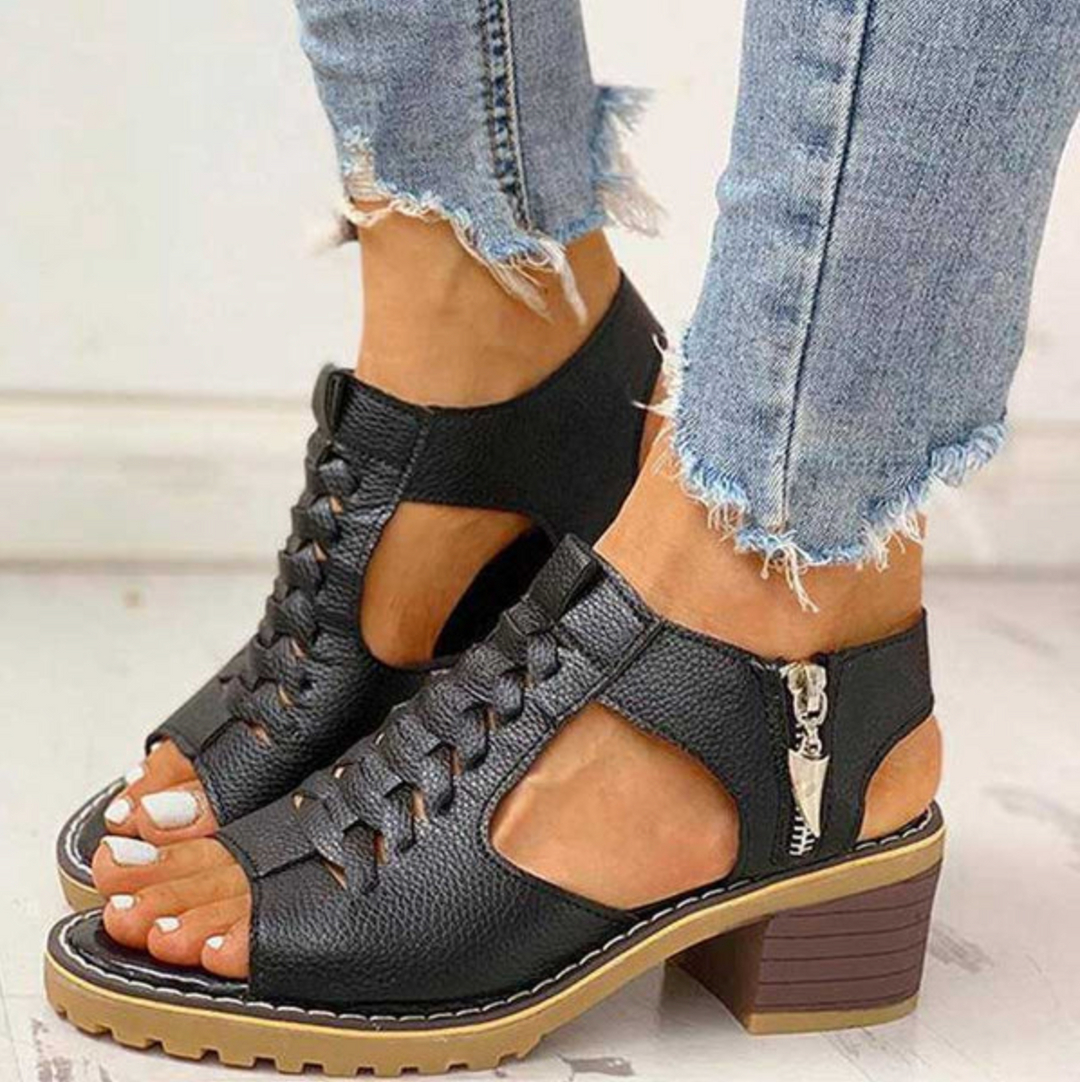 Ouida™  | Elegant High Heel Sandals