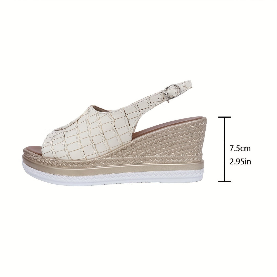 Marbella™ | Wedge Sandals Sculpted elegance with summer lift