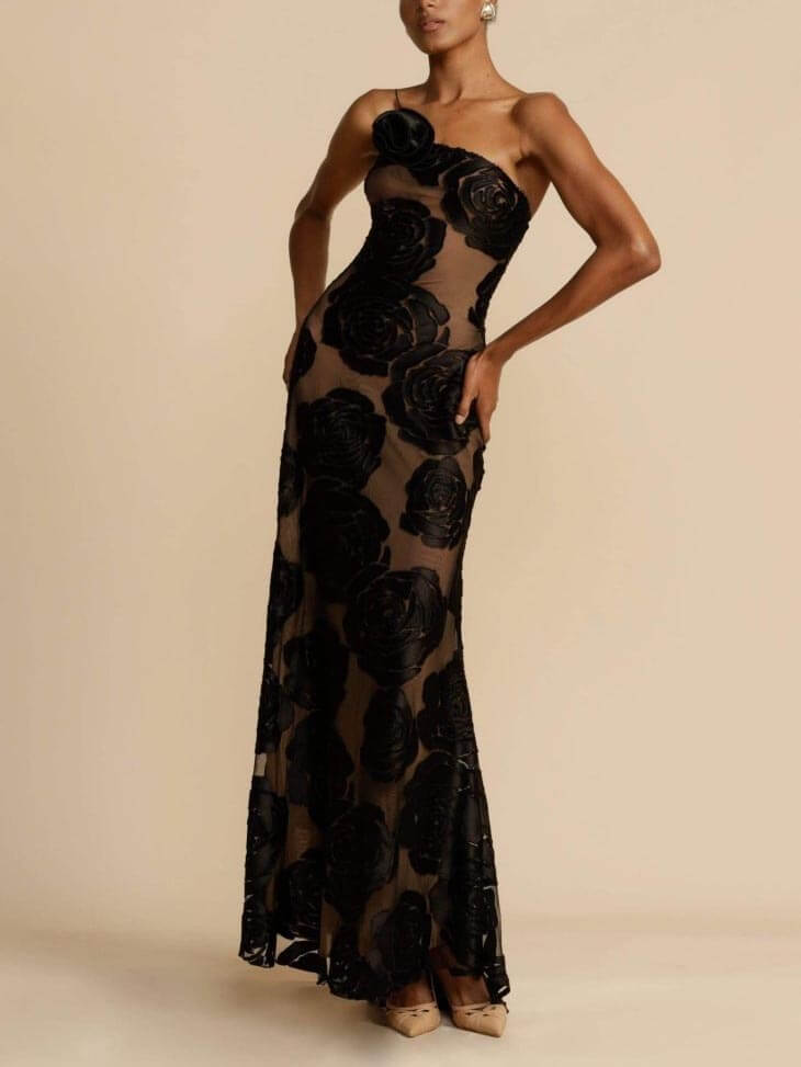 Luna™ | Flower Maxi Dress