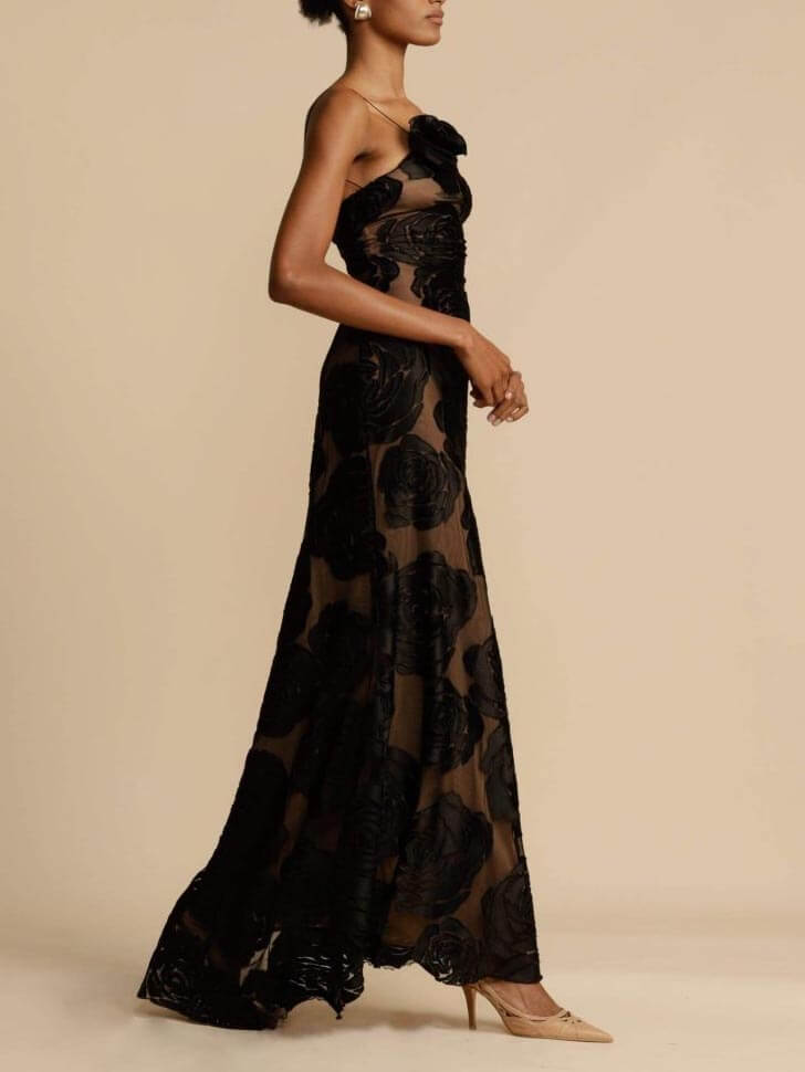 Luna™ | Flower Maxi Dress