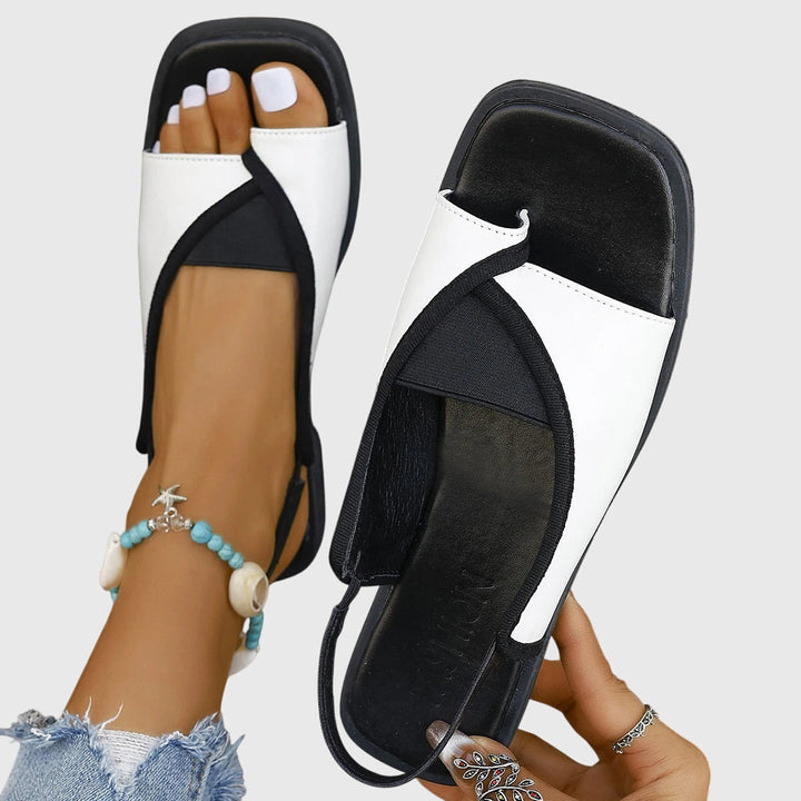 Talia | Women's Orthopedic Slingback Flat Sandals Open Toe