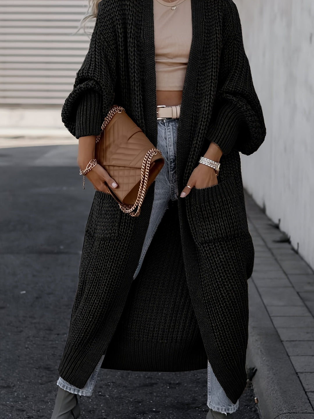 Solara | Women's Longline Open Front Cardigan