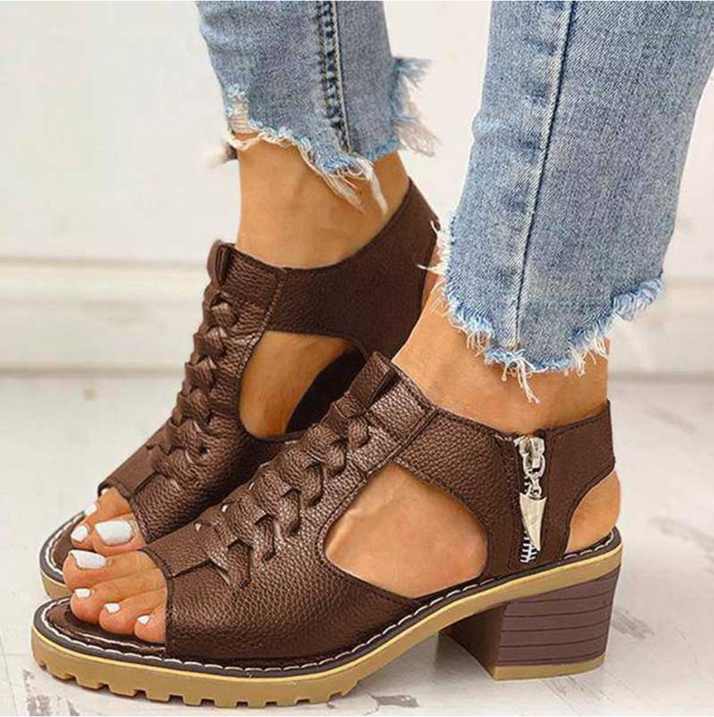 Ouida™  | Elegant High Heel Sandals