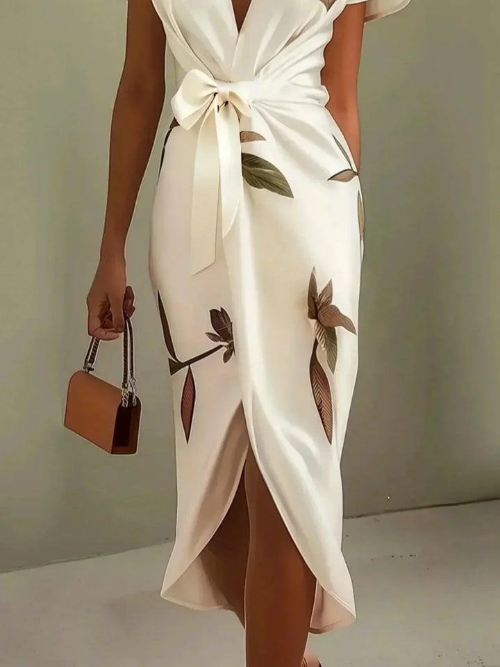 Billie™ | Elegant Wrap Midi Dress