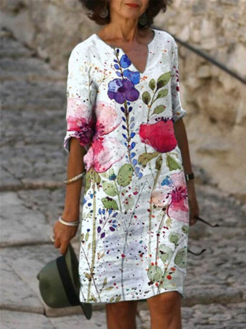 Karen™ | Floral Print Dress