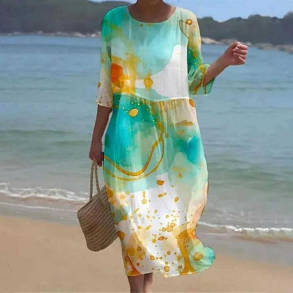 Izzi | Elegant Tummy Covering Dress