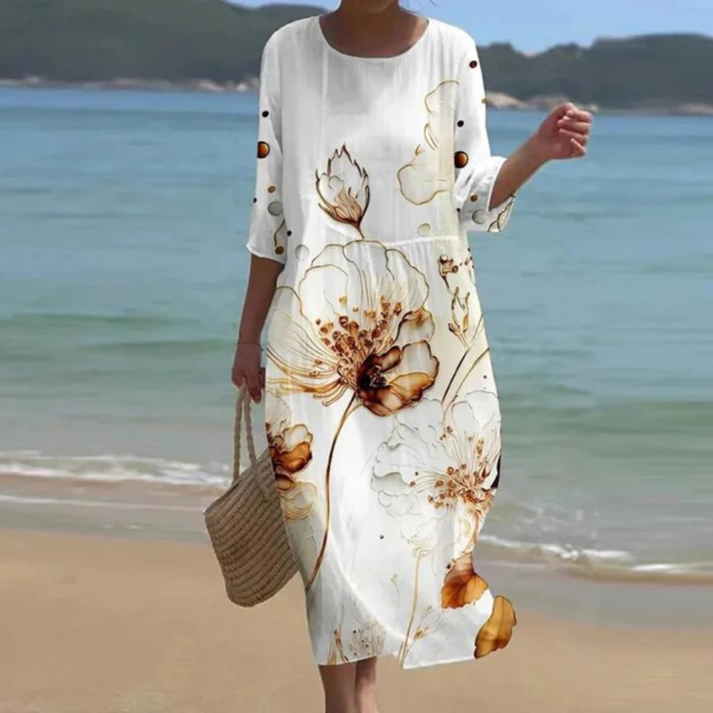 Izzi | Elegant Tummy Covering Dress