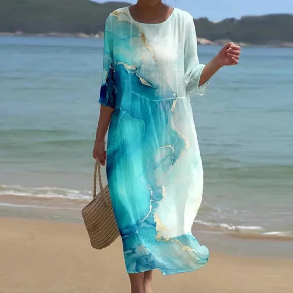 Izzi | Elegant Tummy Covering Dress