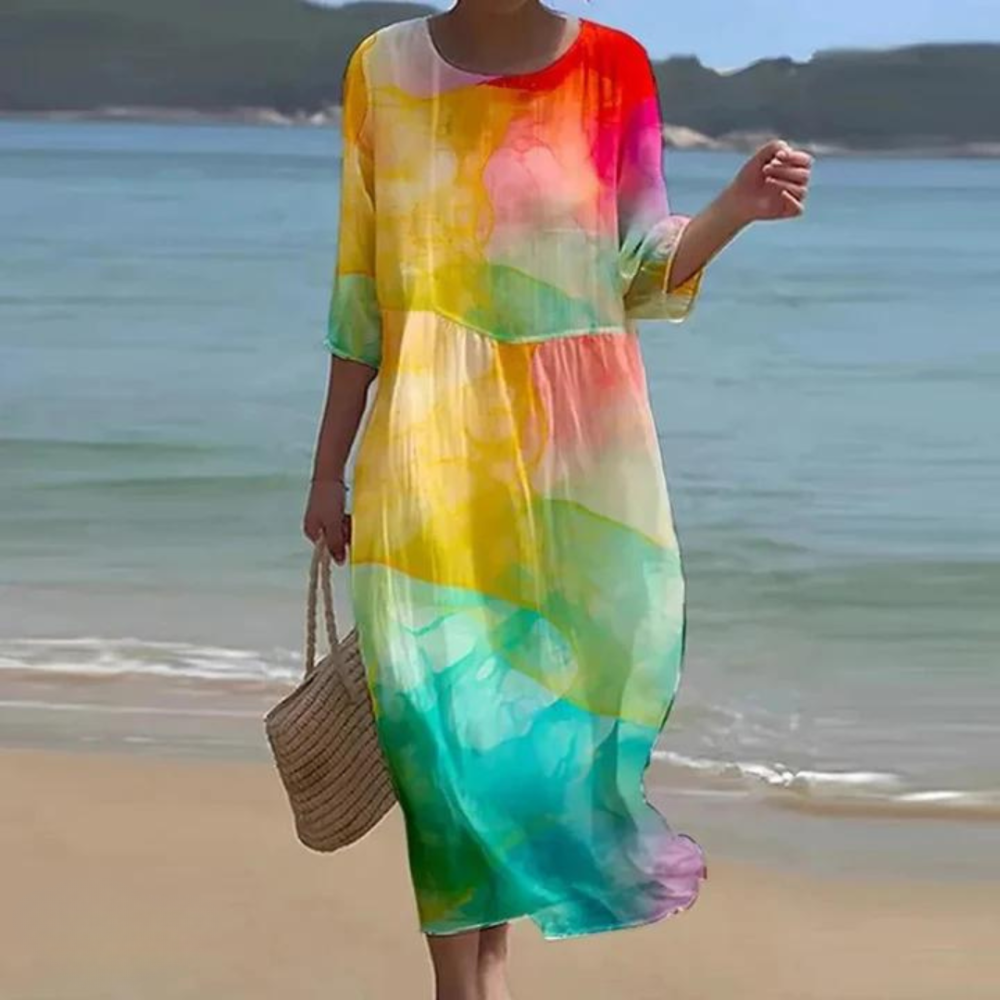 Izzi | Elegant Tummy Covering Dress