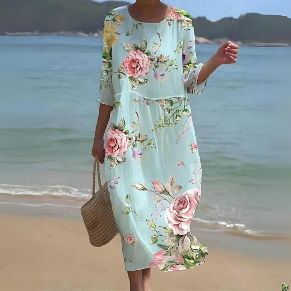 Izzi | Elegant Tummy Covering Dress