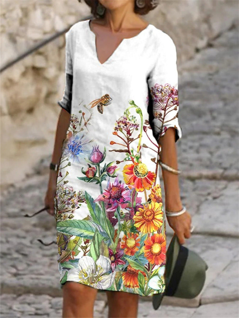 Karen™ | Floral Print Dress