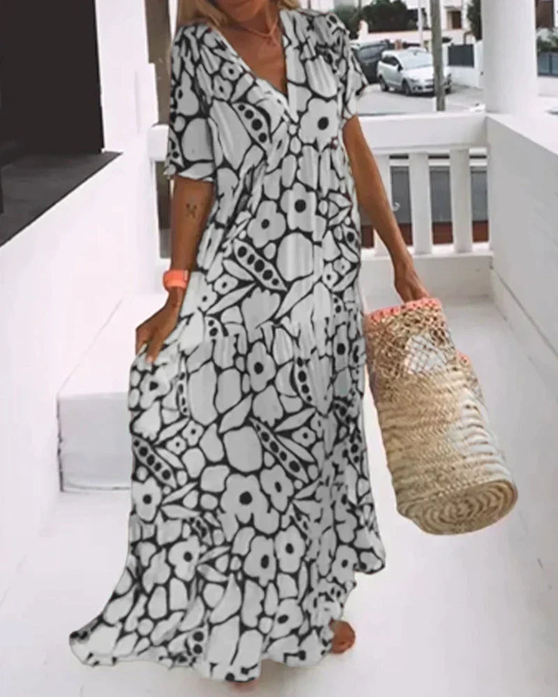 Christine | Lightweight and Fluid Summer Dress