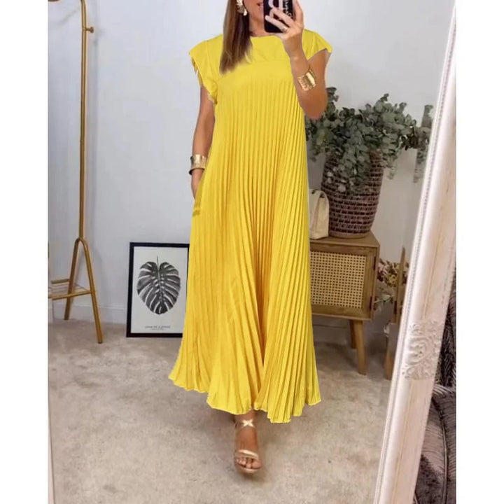 Gwendoline | Pleated Maxi Dress