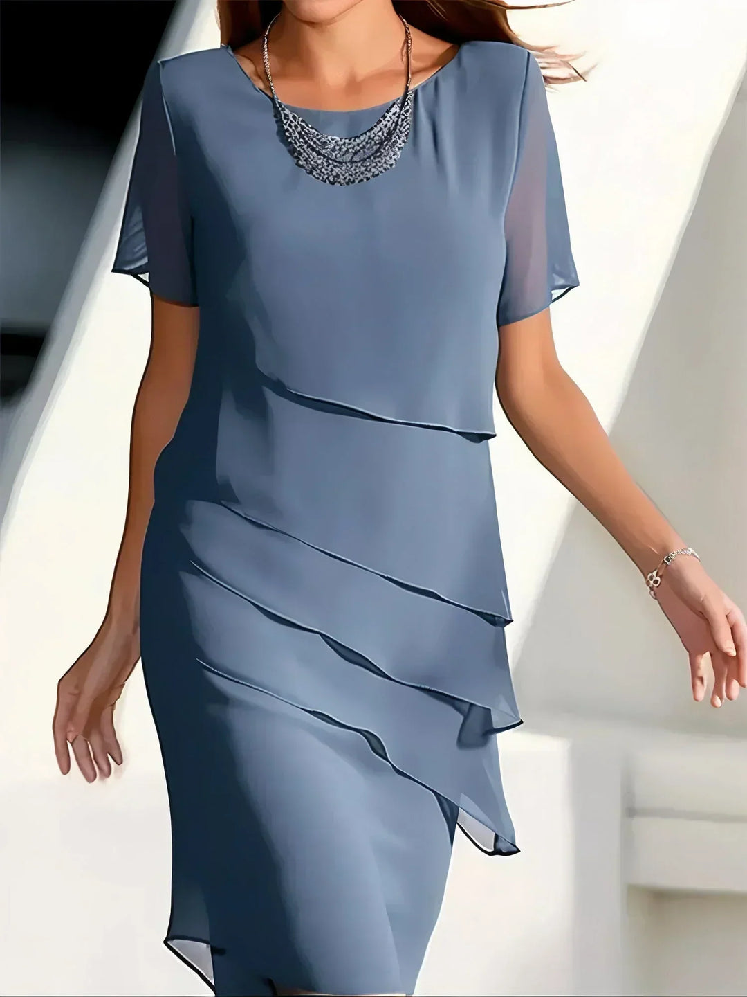 Mona™ | Stylish Tummy Covering Dress