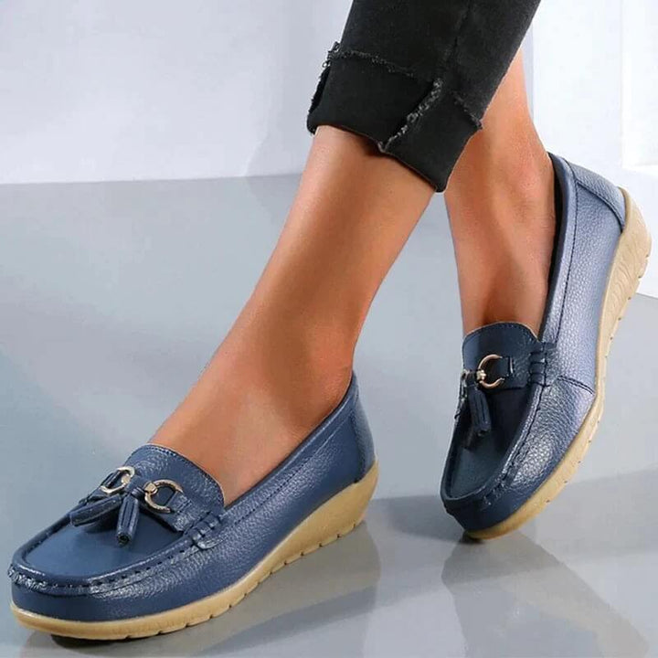 Cleo | Women's Slip-On Loafers with Tassel Detail
