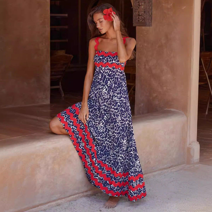 Jovie | Sleeveless Floral Printed Loose Dress