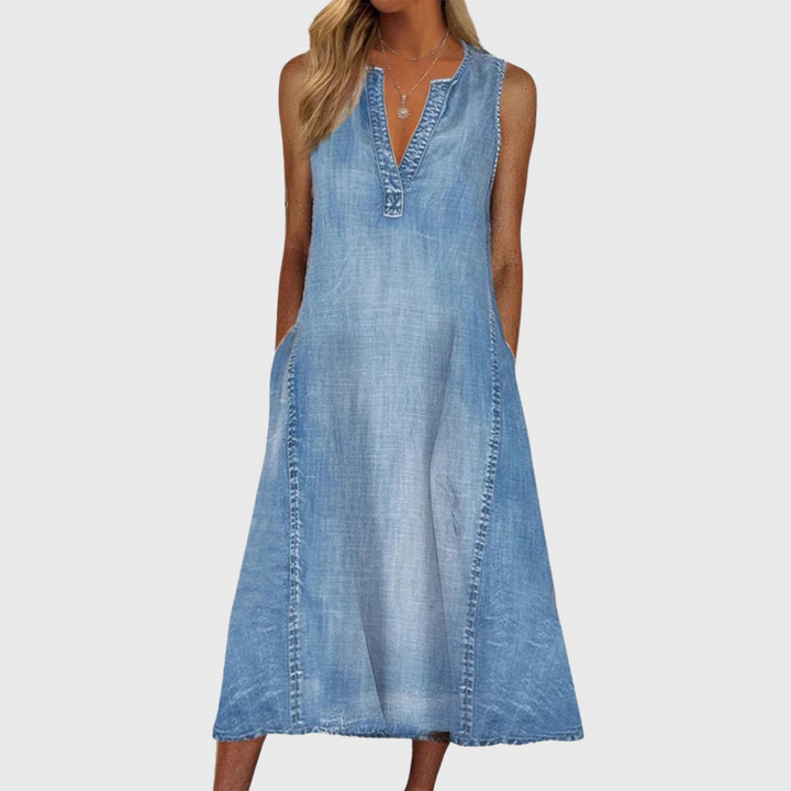 Alara™ | Denim Comfort Dress
