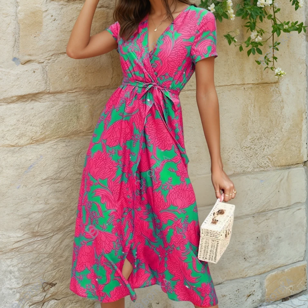 Florence | Lightweight and Elegant Coloured Dress