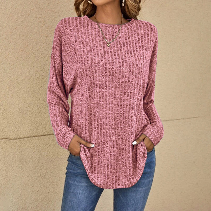 Maya | Women's Relaxed Fit Jumper Long Sleeve Crew Neck Sweater