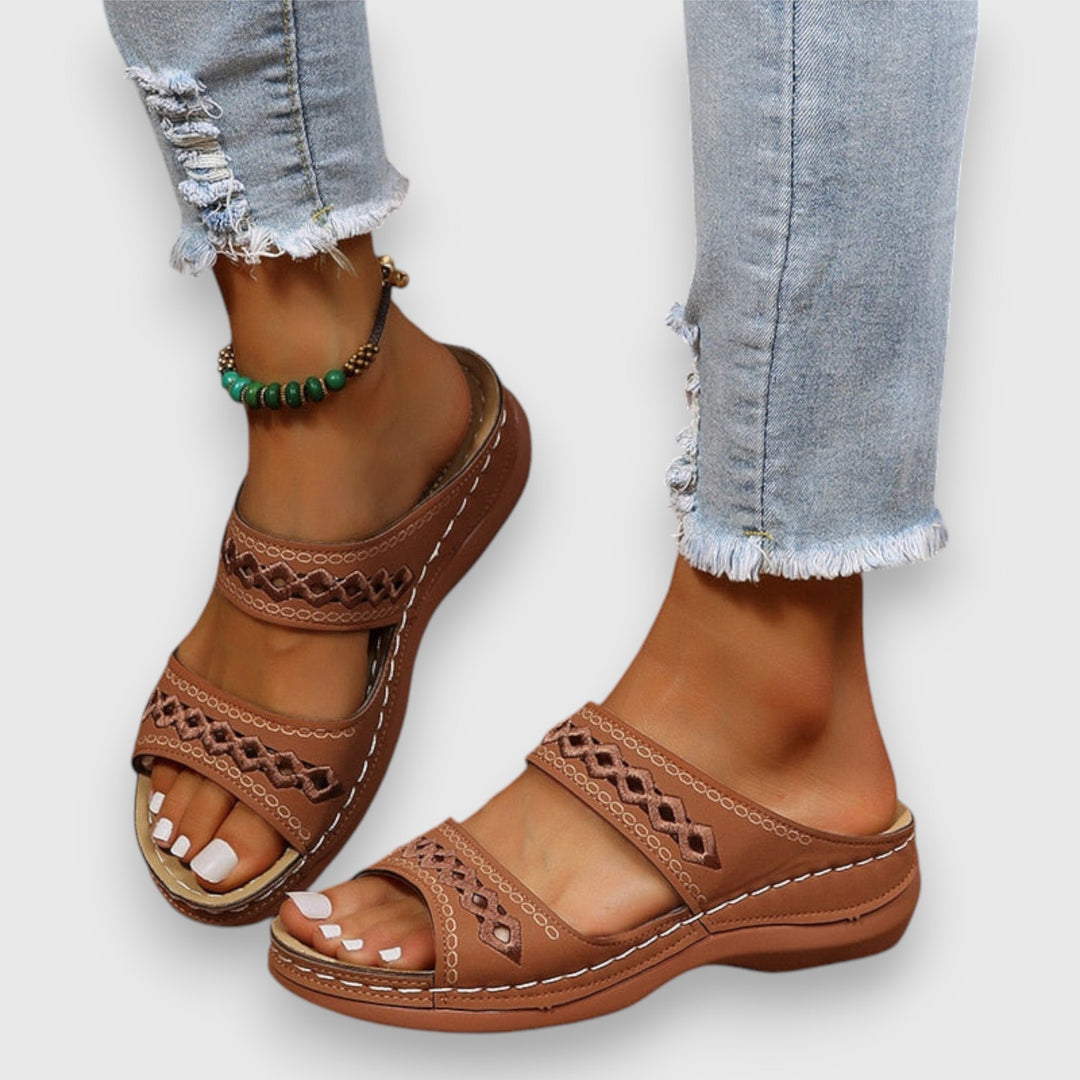 Luma™ | Duo Panel Sandals