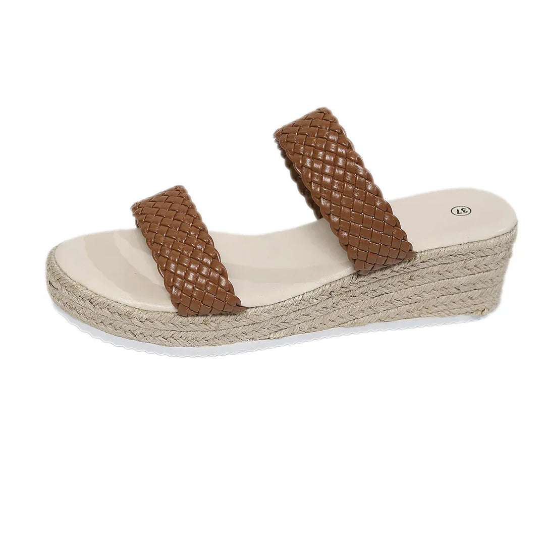 Women's Braided Platform Sandals