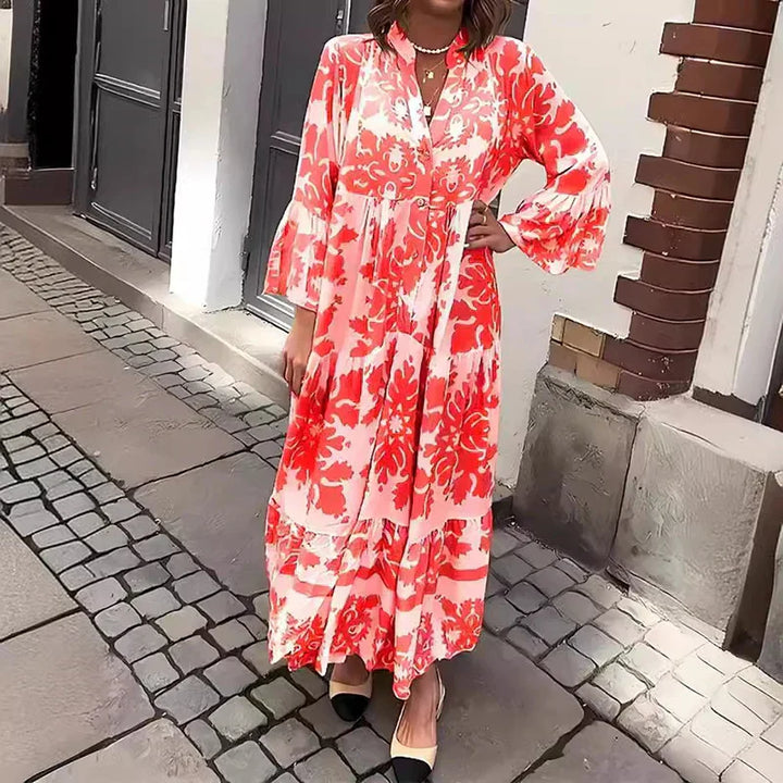 Avielle | Fashionable Printed Boho Maxi Dress