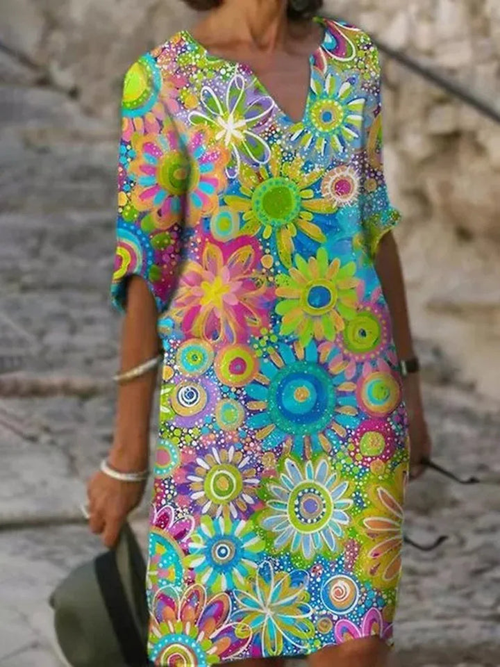 Jessica | Floral Print Dress