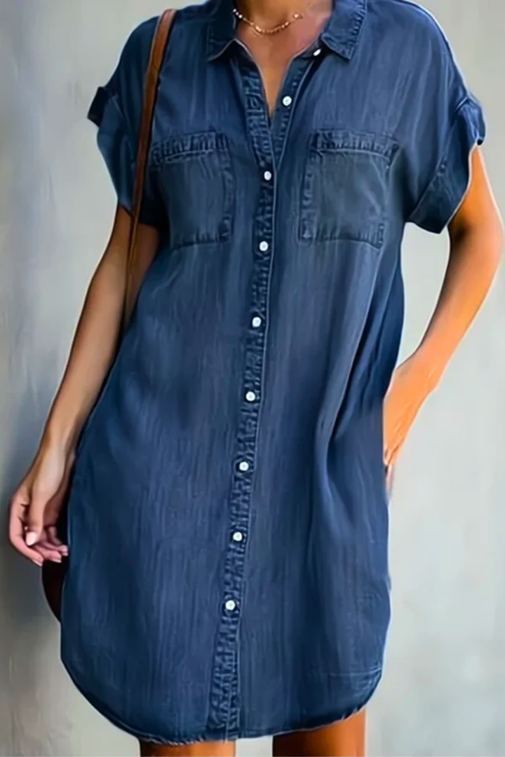Elenore | Denim Dress