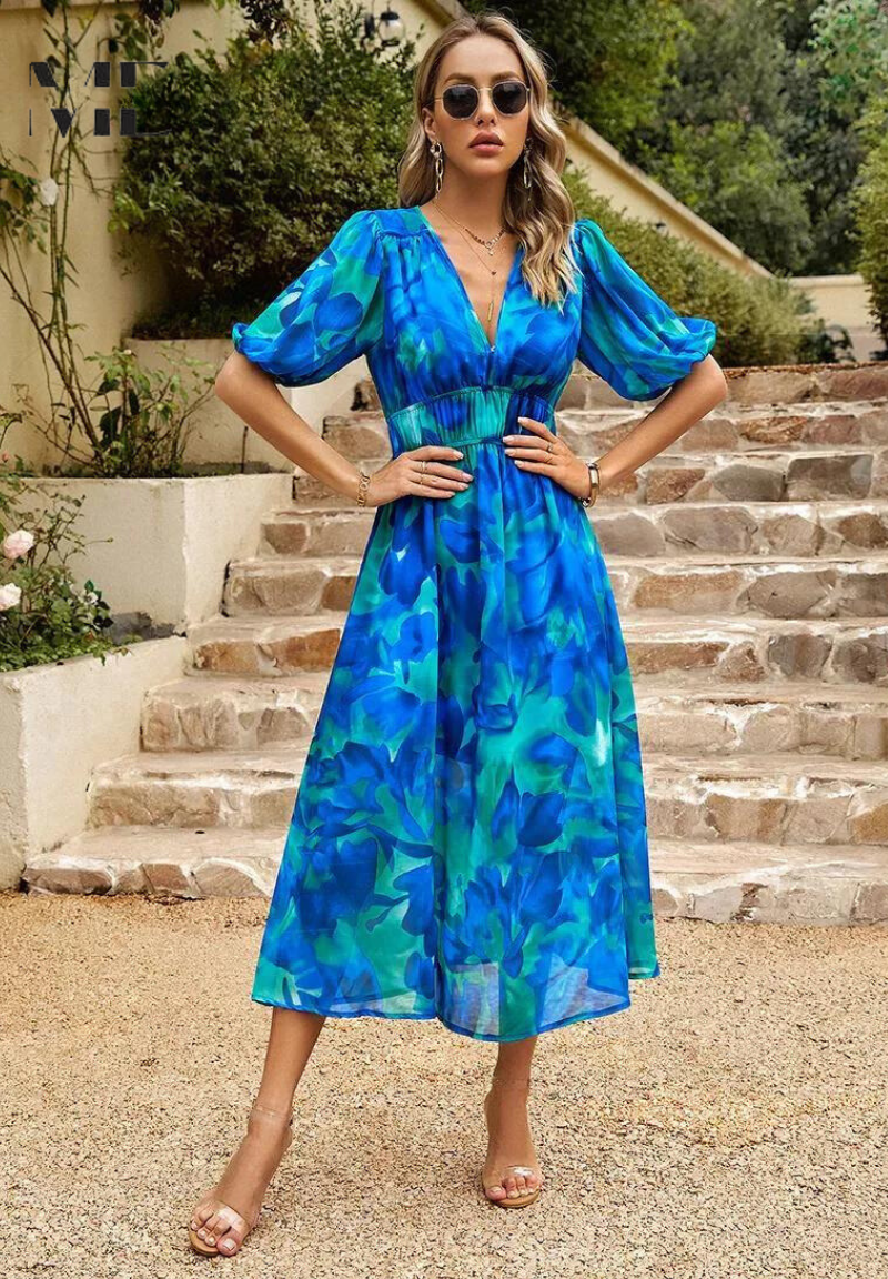 Bianca™ | Elegant Floral Dress