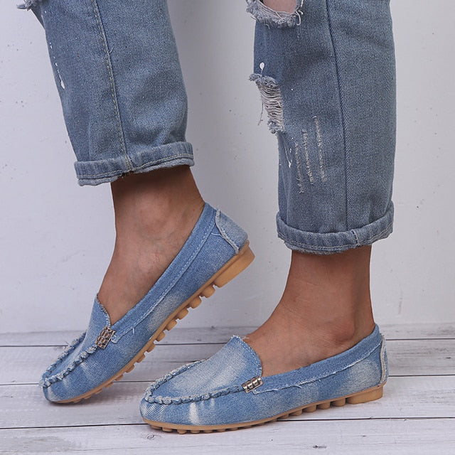 Josie | Women's Flat Slip-On Moccasin Loafers