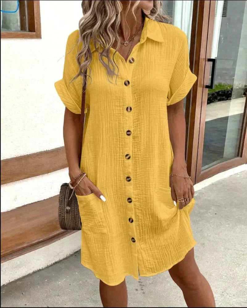 Hailey | Women’s Retro Shirt Dress