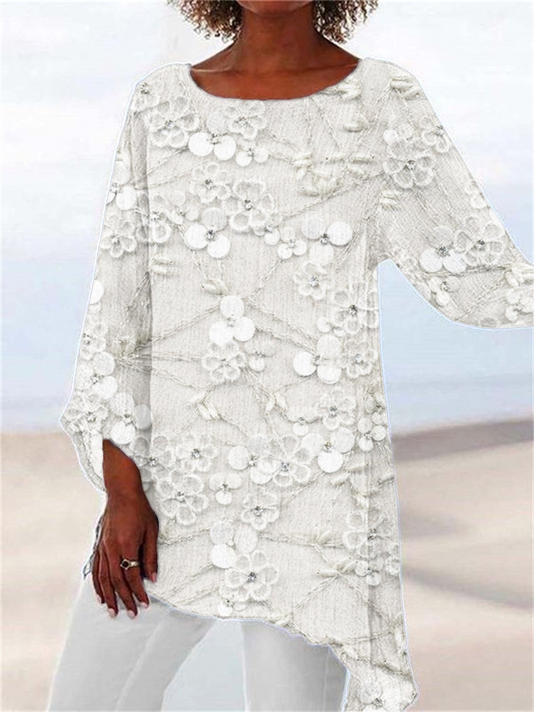 Ariana™ | Chic Floral Print Top