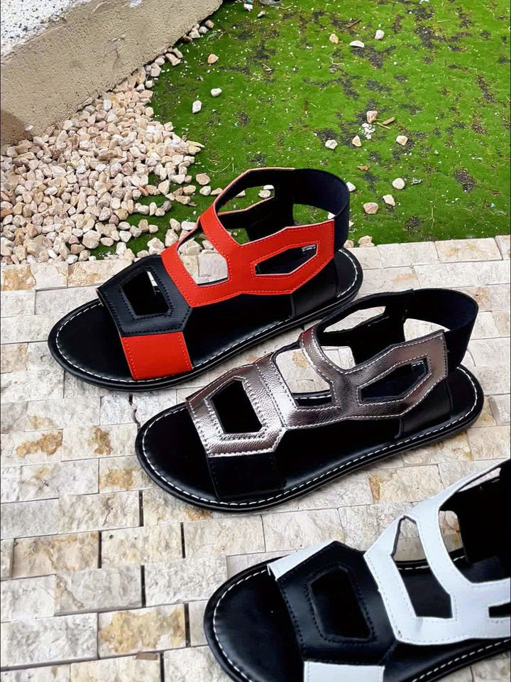 Mira™ | Dual-Tone Comfort Sandals
