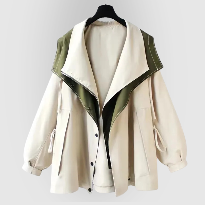 Artemis | Women's Oversized Hooded Windbreaker Jacket