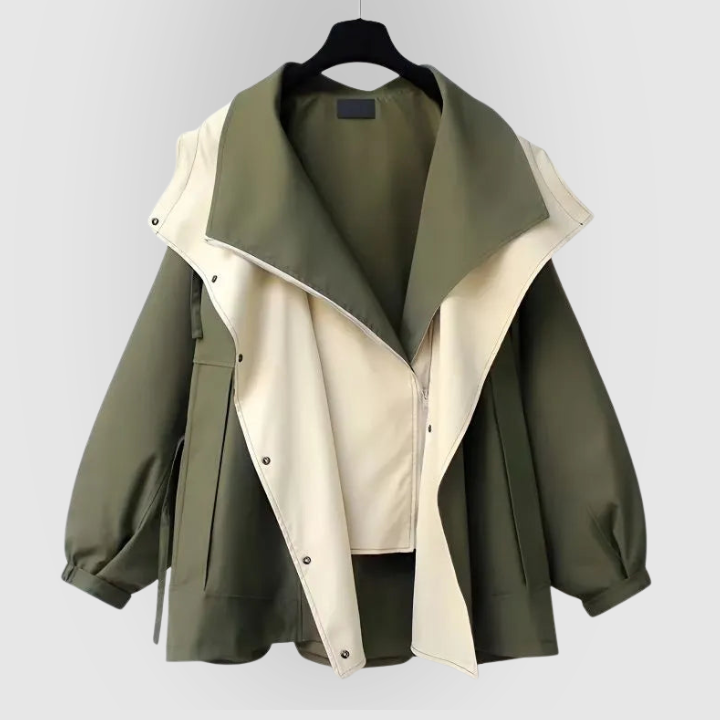 Artemis | Women's Oversized Hooded Windbreaker Jacket
