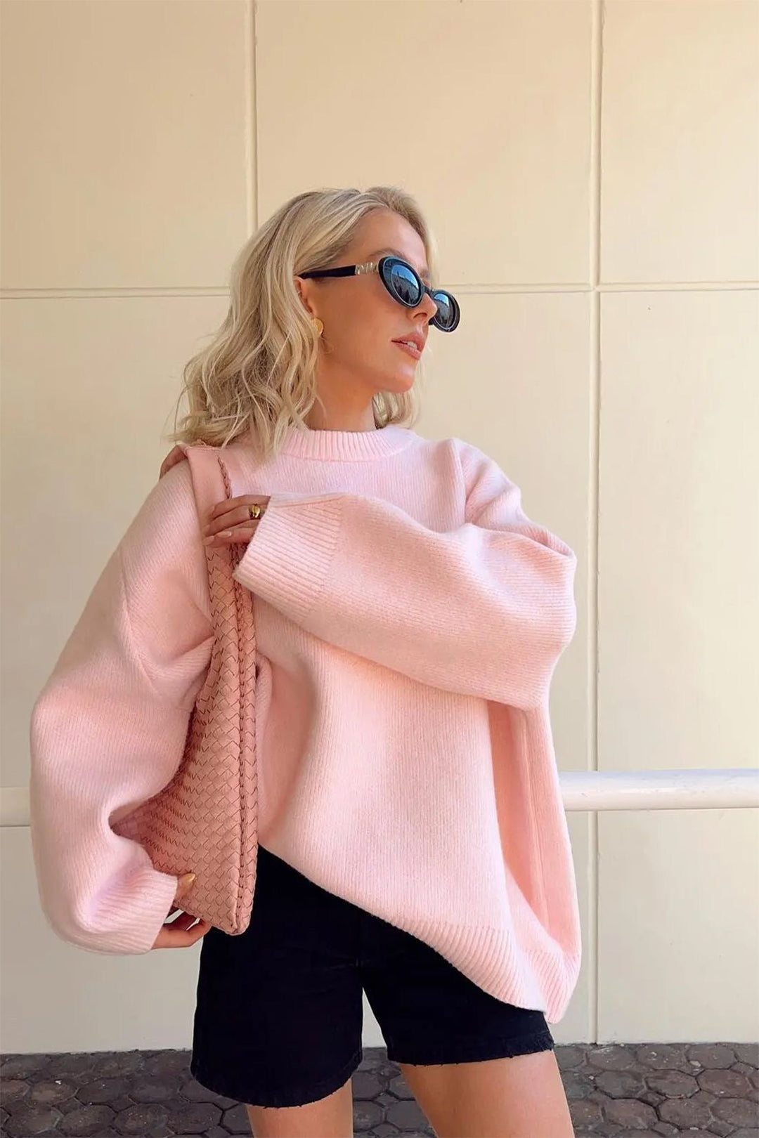 Astoria | Women's Oversized Crew Neck Long Sleeve Sweater