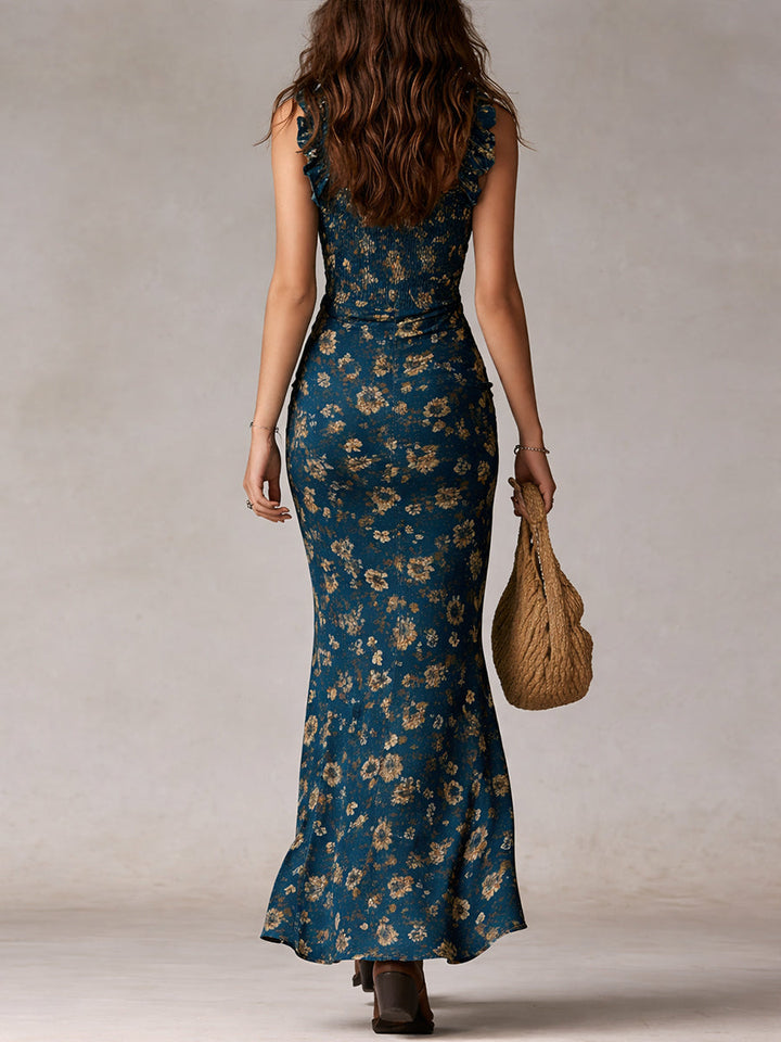 Beatriz | Women's Floral Slit Maxi Dress