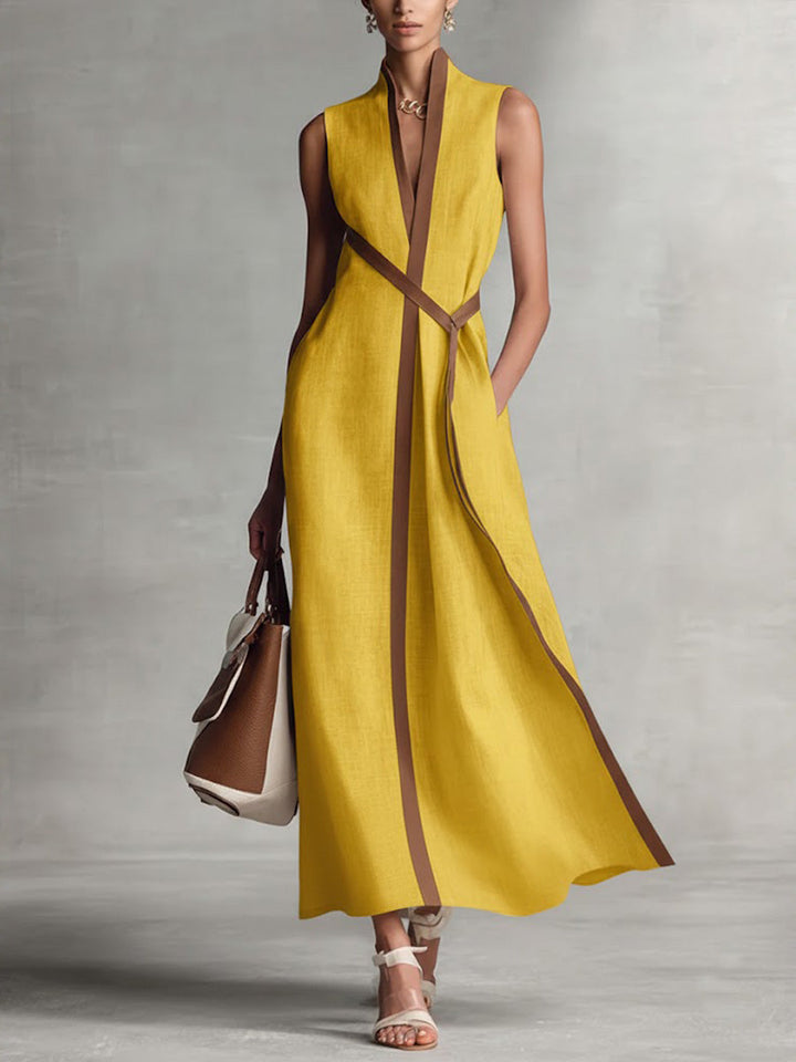 Brynlee | Women's Wrap Sleeveless Maxi Dress