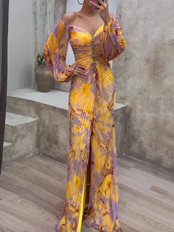 Selina™ | Elegant V-Neck Dress