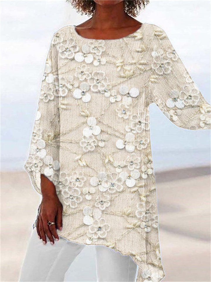 Ariana™ | Chic Floral Print Top