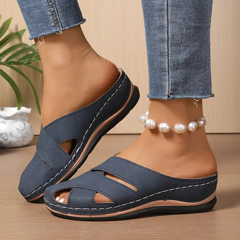 Tereza | Breathable Round Toe Sandal