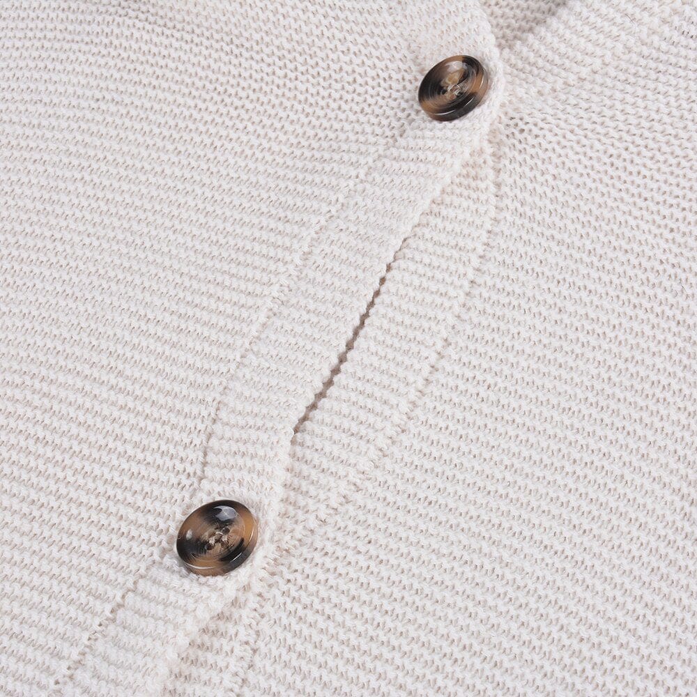 Estelle | Women's Hooded Long Button Cardigan