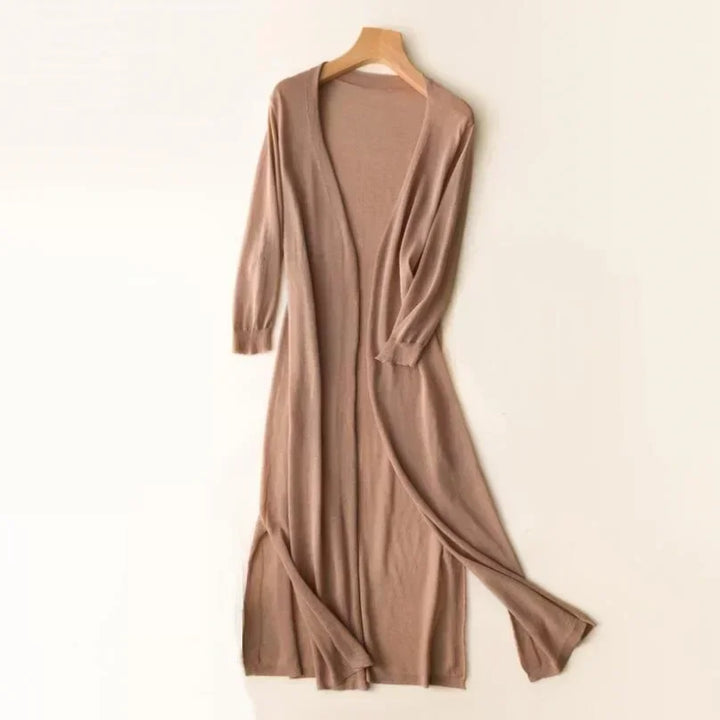 Eudora | Women's Long Open Front Cardigan
