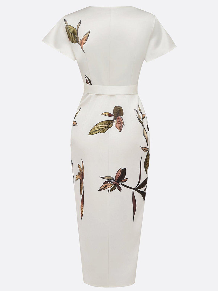 Billie™ | Elegant Wrap Midi Dress