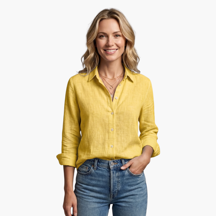 Isadora | Women's Button Up Long Sleeve Shirt