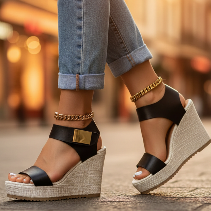 Jacinta | Women's Platform Wedge Sandals
