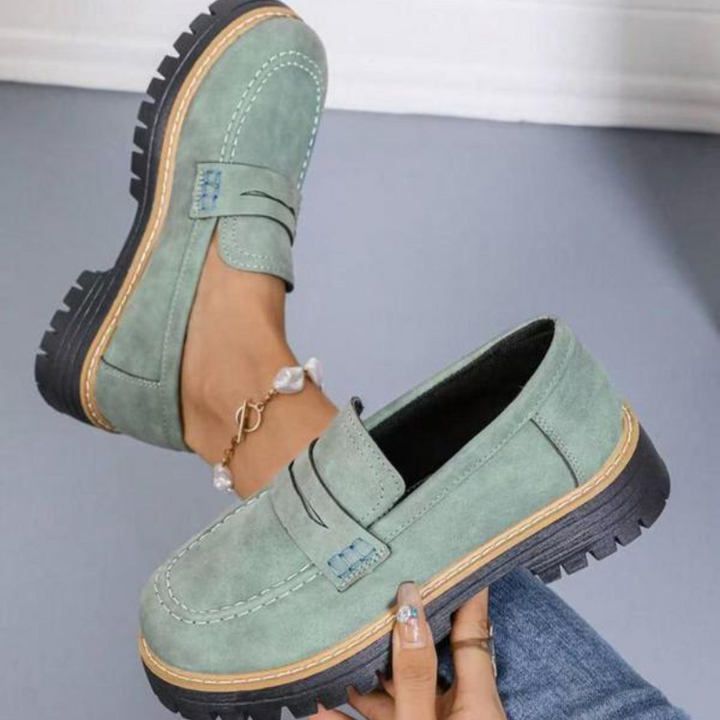 Kira | Women's Platform Loafer Shoes